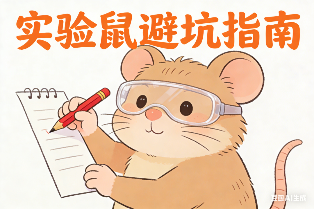实验鼠饲养避坑指南！！！