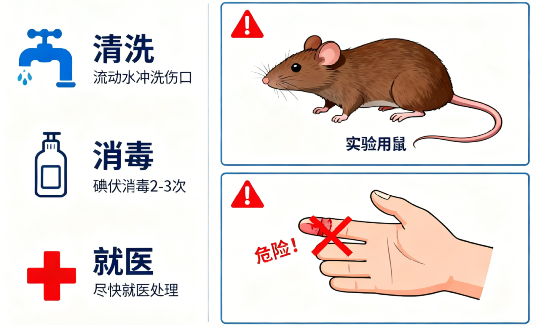 科研人必看！实验鼠咬伤应急攻略，15 分钟黄金处理期别浪费